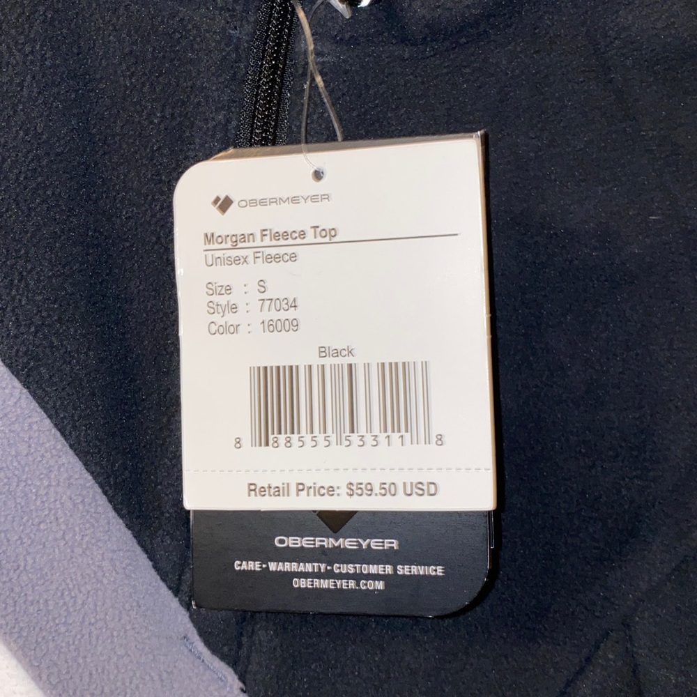 NWT!! Obermeyer Morgan Fleece 1/4 Zip Top Toddler/Little Kids Size Small 2T - Picture 3 of 7